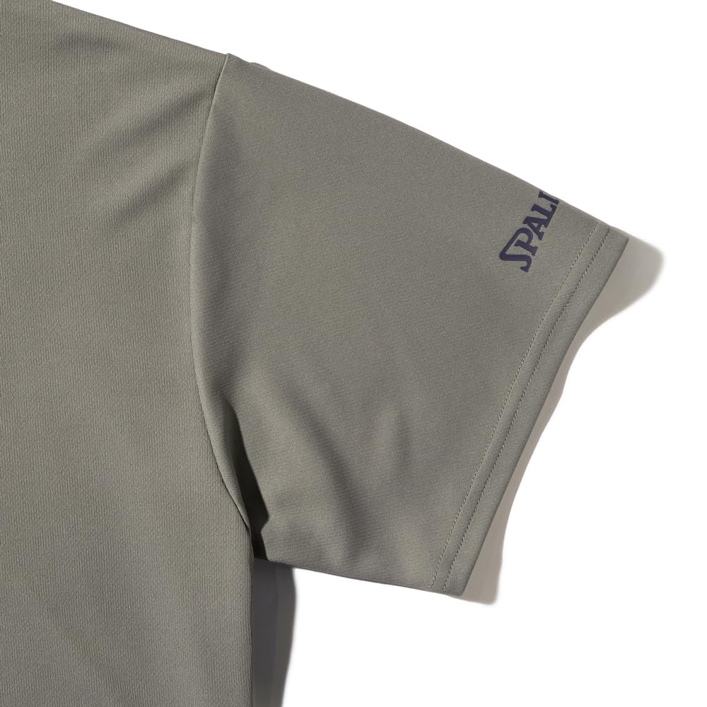 Spalding Michigan Go Blue Basketball Stone T-Shirt, Size M, SMT25024M