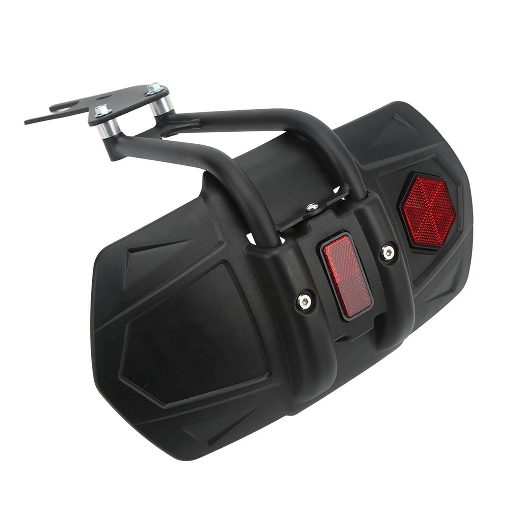 Motorcycle Rear Mudguard with Reflector High Strength Tire Splash Guard Replacement for Ninjia 250