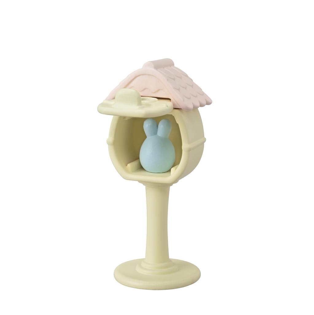 Sylvanian Families Seasonal "Margaret Rabbit Easter Egg House" SE-212 ST Mark Certified Toy Dollhouse for Ages 3 and Up, Sylvanian Families EPOCH
