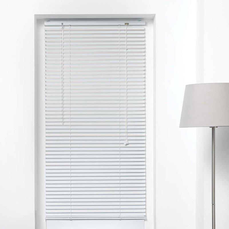 Store Vénitien PVC, Imitation Bois, Anthracite, Lames 50mm, L.105 X H 130 Cocoon Deluxe 88998126