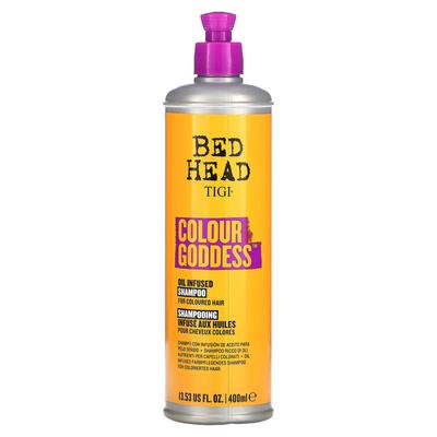 Bed Head, Colour Goddess, Oil Infused Shampoo, Colored Hair, 400Ml(13.53Fl Oz)
