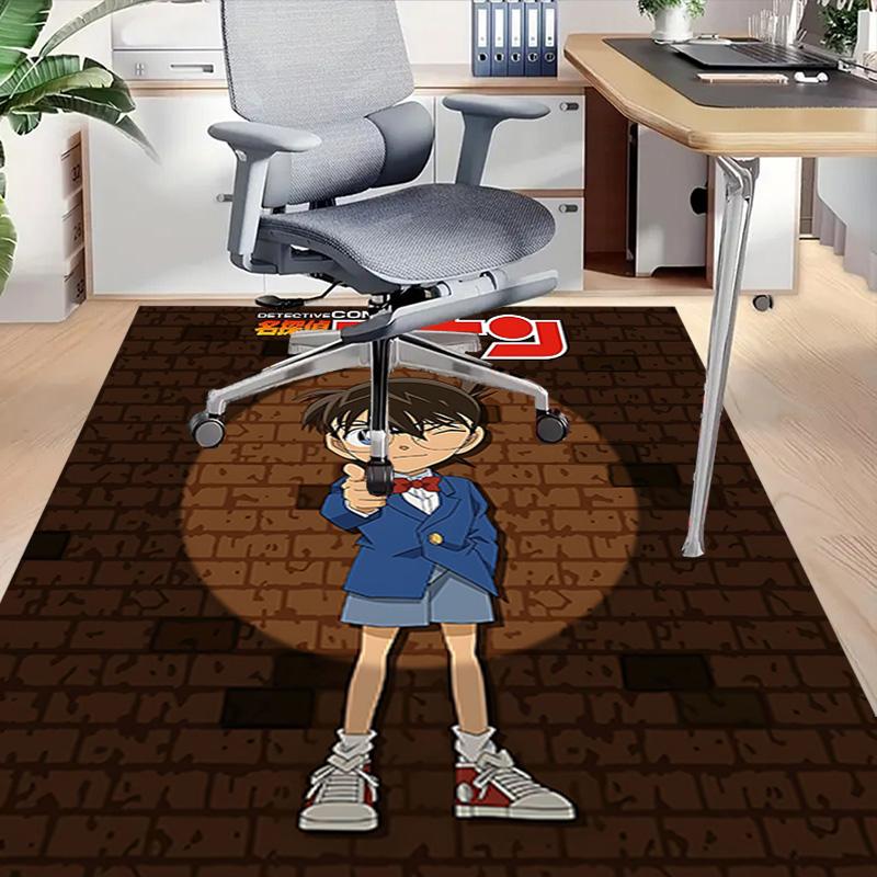 1pc Detective Conan Mystery Carpet for Playroom Bedroom Living Room Sofa Home Decor,kids Game Area Rug Non-slip Floor Mat Y72318