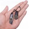Compact Stainless Steel Folding Knife: Multi-Tool Keychain for Outdoor Camping