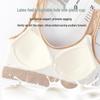 Soutien-gorge de sport bandeau sans couture côtelé à larges bretelles