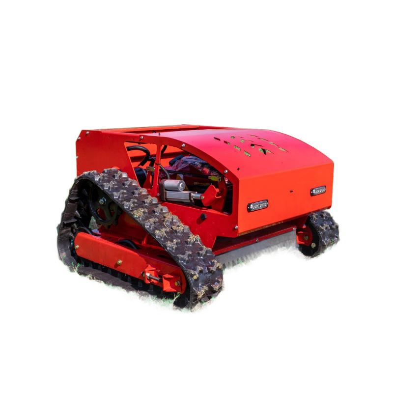 HT550A Crawler Remote Control Gasoline Lawn Mower for Thailand Orchards and Dam Reclamation