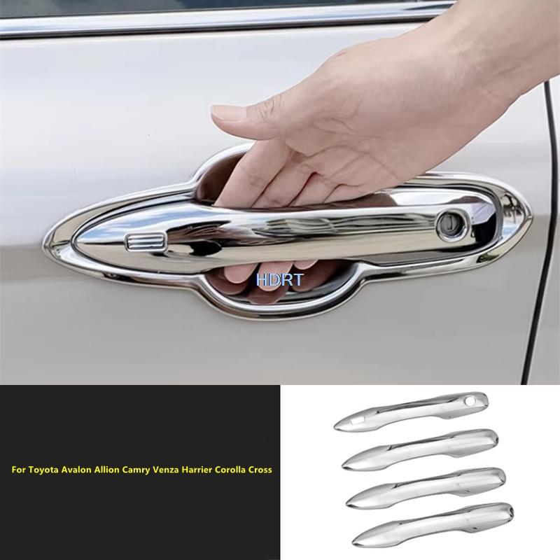 Подходит для Toyota Avalon Allion Camry Venza Harrier Corolla Cross Стиль автомобиля Накладка на ручку двери Ручка двери Аксессуары Наклейка на кузов Avalon XX50