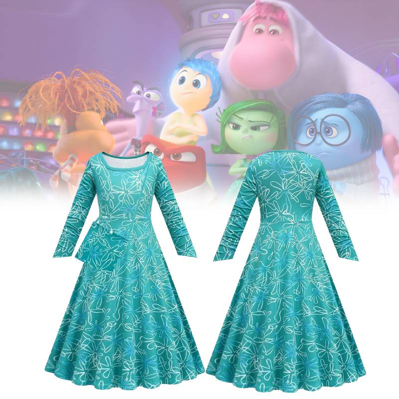 Inside Out Halloween Stage Costume Performance Costume Fashion Style Simple