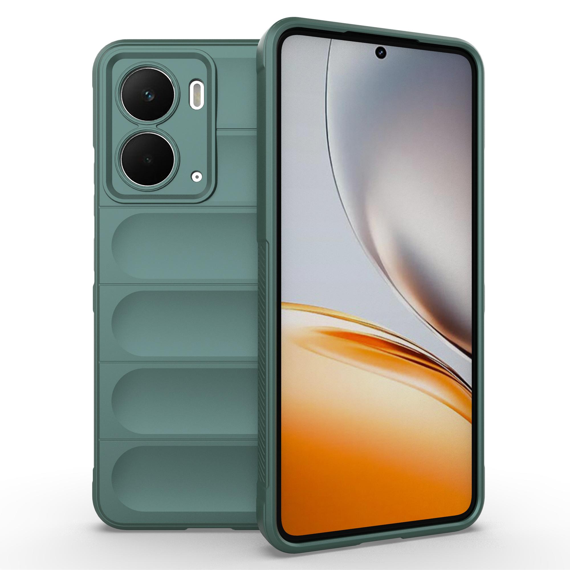 

For Realme P3 5G/Neo7x 5G Case Anti-Drop Soft TPU Rugged Phone Back Cover Green