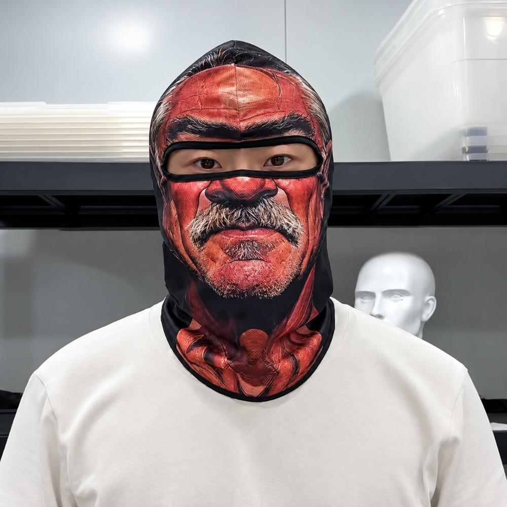 Full Coverage Winter Mask Cover Elderly Man Funny Ski Mask  Costume Parties