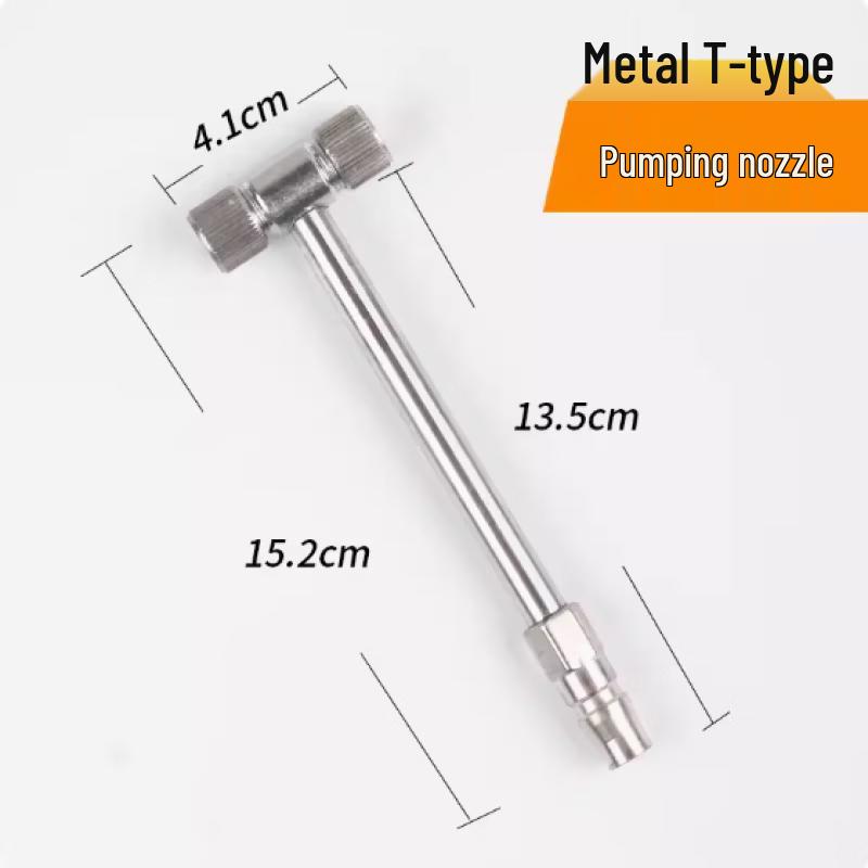 

T-Type Dual-Head Schrader Valve Adapter