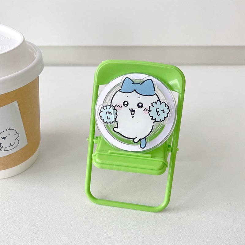 Acrylic Cartoon Cute Jihua Mobile Phone Airbag Bracket Korean Magnetic Suction Magsafe Creative Desktop Bracket