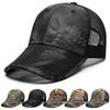 Summer Camouflage Mesh Baseball Cap Men's Breathable Sun Hat Outdoor Tactical Cap Sunscreen Cap