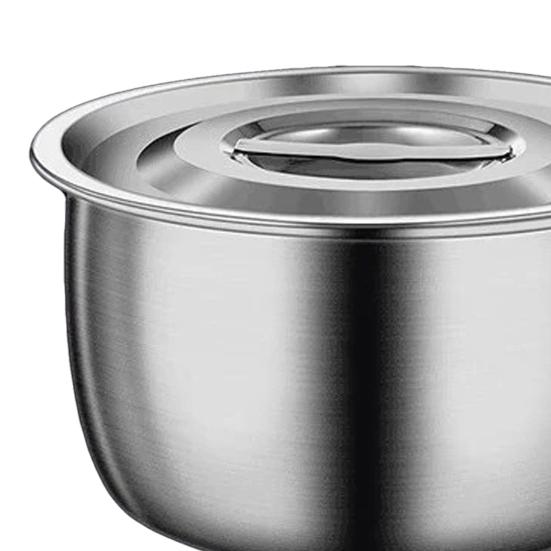 Bacon Grease Container with Strainer 1.34/2.5L Stainless Steel Oil Container Heavy-Duty Butter Melting Pot for Frying Grease Storage Essential
