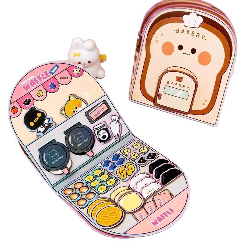 Exklusive Vorteile für Neukunden: Handgemachtes Kindergarten-Kinder-Mini-Bäckerei-Quiet Book