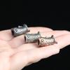 Koinobori Brass Knife Beads Carp Koi Fish EDC Outdoor DIY Paracord Woven Lanyard Pendants Umbrella Rope Bracelets Accessories