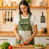 Smutsavvisande Vattentätt Förkläde Oljebeständigt Avtagbar Handduk Köksförkläde Andningsbart Slitstarkt Korsryggsförkläde Matlagning