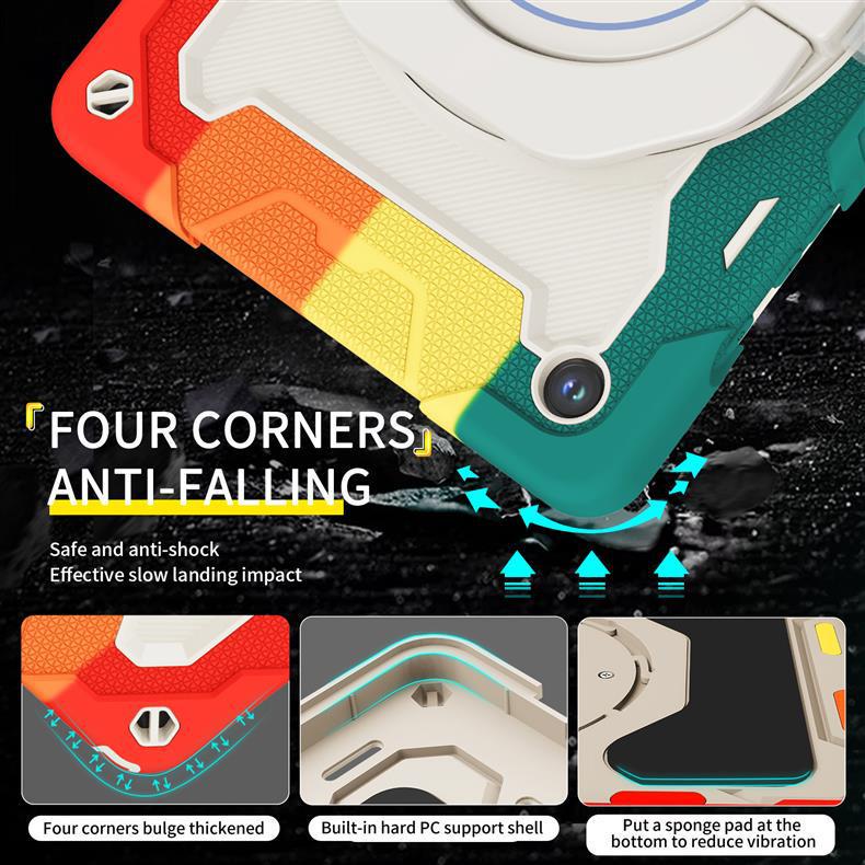 Samsung TAB A11+/A9 Plus Silicone Protective Case - Drop-Proof, Collision-Proof, Three-Proof.