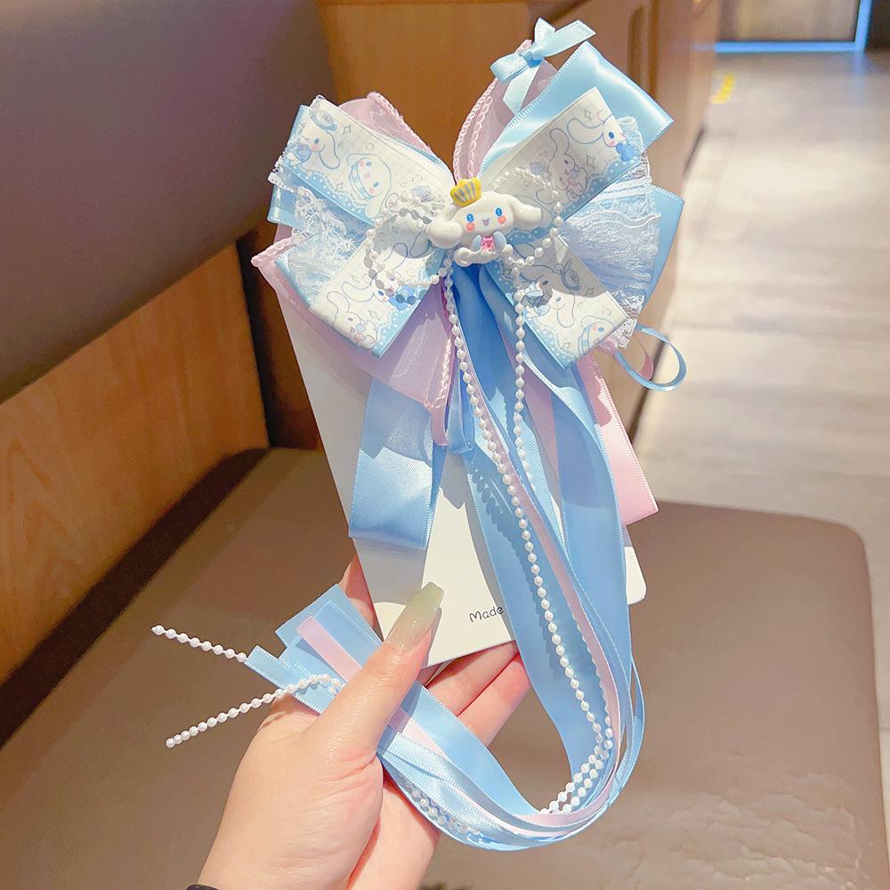 Children's Cartoon Hair Clip with Headband Princess Crown Hair Accessory Set Sanrio Girls' Baby Headpiece