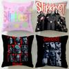 Classic Band Slipknot Cushion Cover Soft  EasyWash Pillow Case  Versatile for Couch Bed Travel and Office