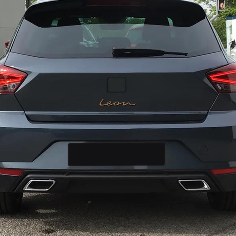 1PCS Metal For Seat Leon Logo Cupra Emblem Car Rear Trunk Sticker Body Sign Badge Letter Decoration Styling