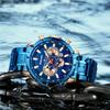 Tide Brand Casual Men's Watch Tactical Men's Watch Locomotive Waterproof Luminous Watch Timing Multi-pointer