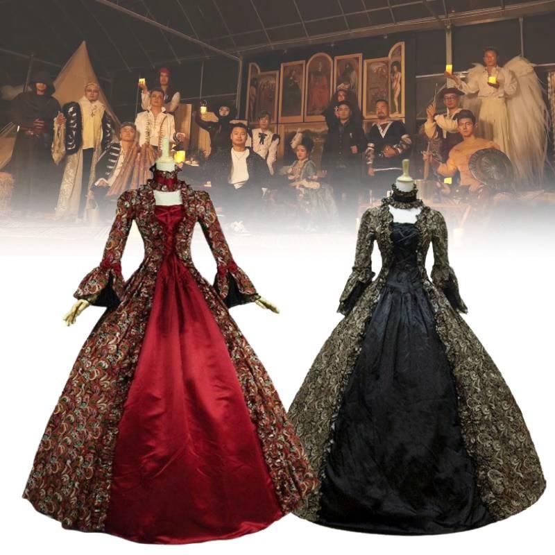 Stunning Victorian Style Party Dress For Women In Multiple Vibrant Colors