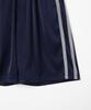 MILLO WOMEN Satin Lace Track Shorts [Navy]