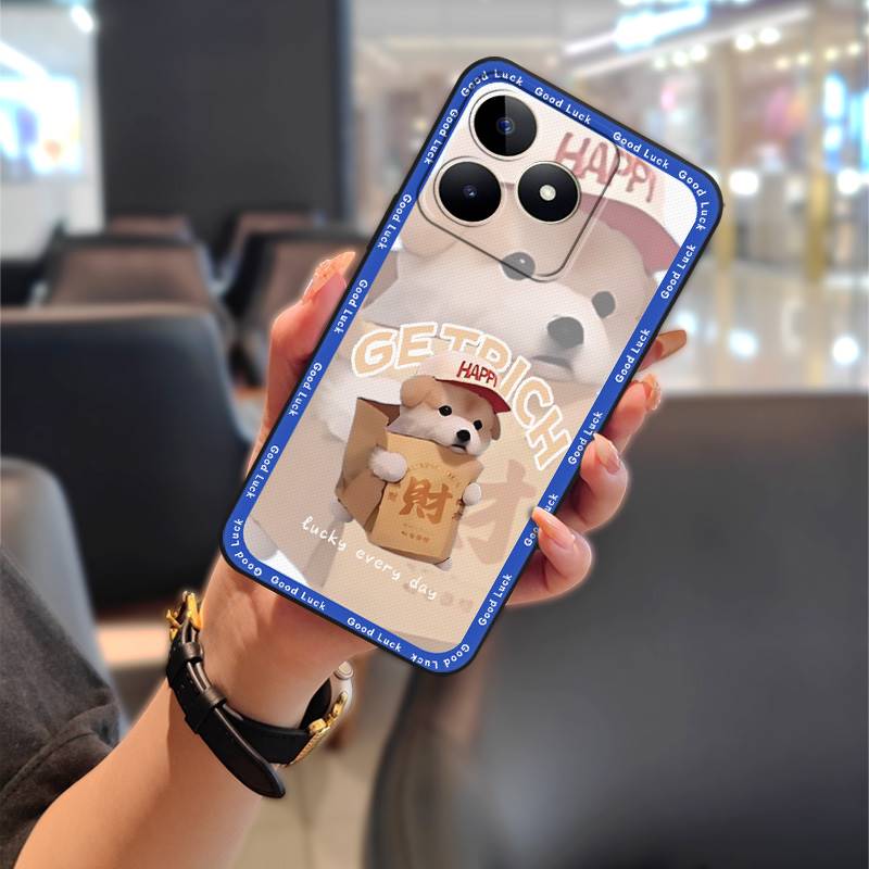 Protective Anti-dust Phone Case For Realme C53/Narzo N53/Note50/C51/C51S TPU Anti-knock Waterproof Phone Pouch Graffiti
