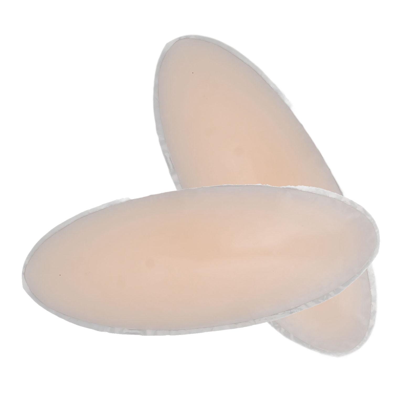 

4,2 унции клейкая прямая накладка на ногу мягкая силиконовая клейкая невидимая формирующая накладка на голень бежевая