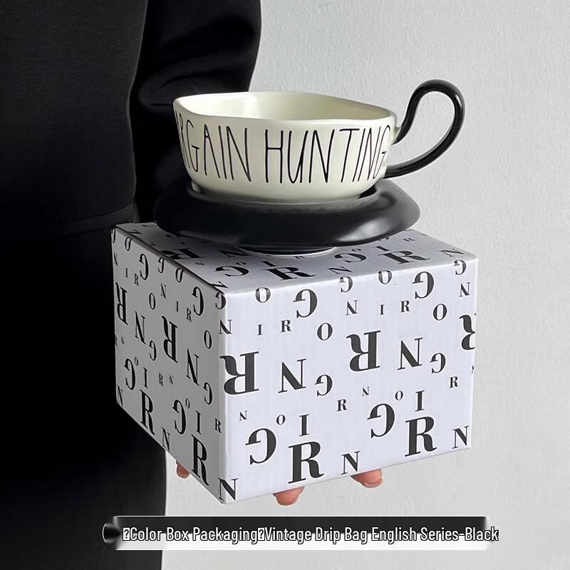 Lillard Ceramic Coffee Cup and Saucer