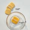GUOXIAONIU 6PCS Butter puff air cushion biscuit becomes bigger when encountering water, super soft liquid foundation makeup tool
