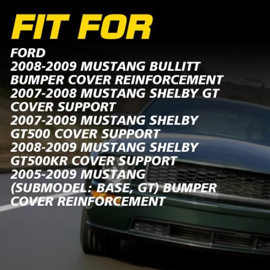 Stoßstangenhalterungen Halter für 2005-2009 Ford Mustang Fahrer Beifahrer 2X A