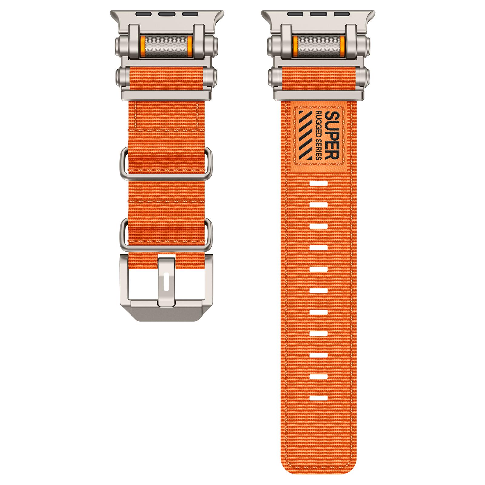 

Roller Strap for Apple Watch Ultra 2 Band 49mm 44mm 45mm 42mm 46mm Nylon Loop Bracelet For IWatch Series 10 9 8 7 6 4 SE Correas Series10 46mm