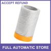 Pre-Taped Masking Film 1000x55cm  3281ftx2165" 1Pc White Orange