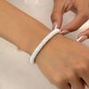 Vlen Women's White Natural Shell Disc Beads Bracelet Summer Beach Jewelry Surf Fashion Accessory