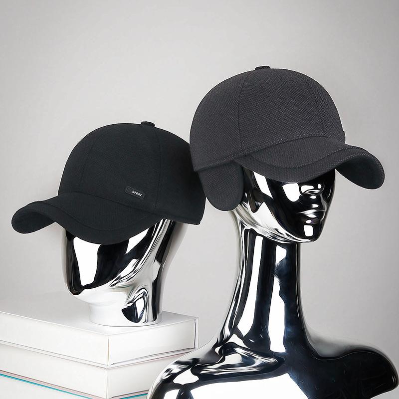 Northwood Winter Warme Verdicken Herren Baseballkappen Outdoor Winddicht Ohrenschutz Sport Baseballkappe Herren Truckerhüte