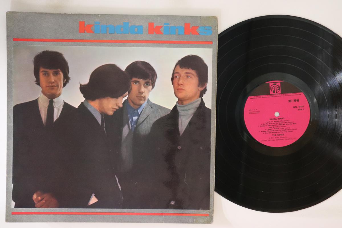 

LP Record KINKS Kinda Kinks NPL18112 PYE 1965 UK Rock Used