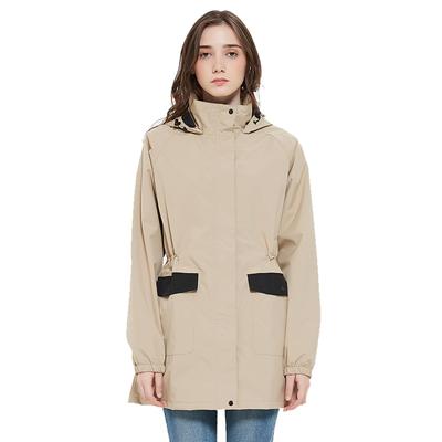 Aoki Outdoor Mountain Waterproof Lightweight Poncho for and Windproof Jacket Women's Raincoat, Parka, Windbreaker, Commuting, School, Fishing, (JP,