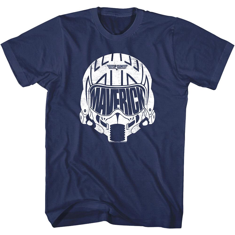 Top Gun Maverick Pilot Helmet Men T Shirt S