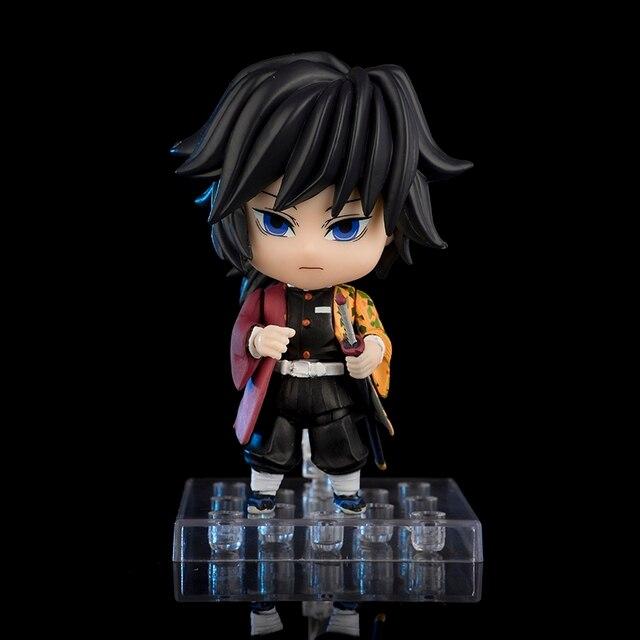 Rengoku Demon Slayer Anime Figure #1408 Giyu Tomioka Kimetsu No Yaiba Action Figure Hashibira Inosuke Figurine Toy