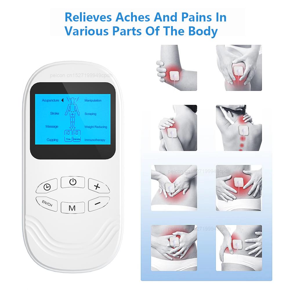 EMS Electric Muscle Stimulator Tens Muscle Stimulator Pulse Muscle Electrostimulator Muscle Pain Patches Back Waist Body Massage