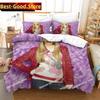 Fashion Hannah Montana Bedding Set Printed Bed Set With Pillowcase Bed Duvet Cover Soft Single Double Queen Super King Size