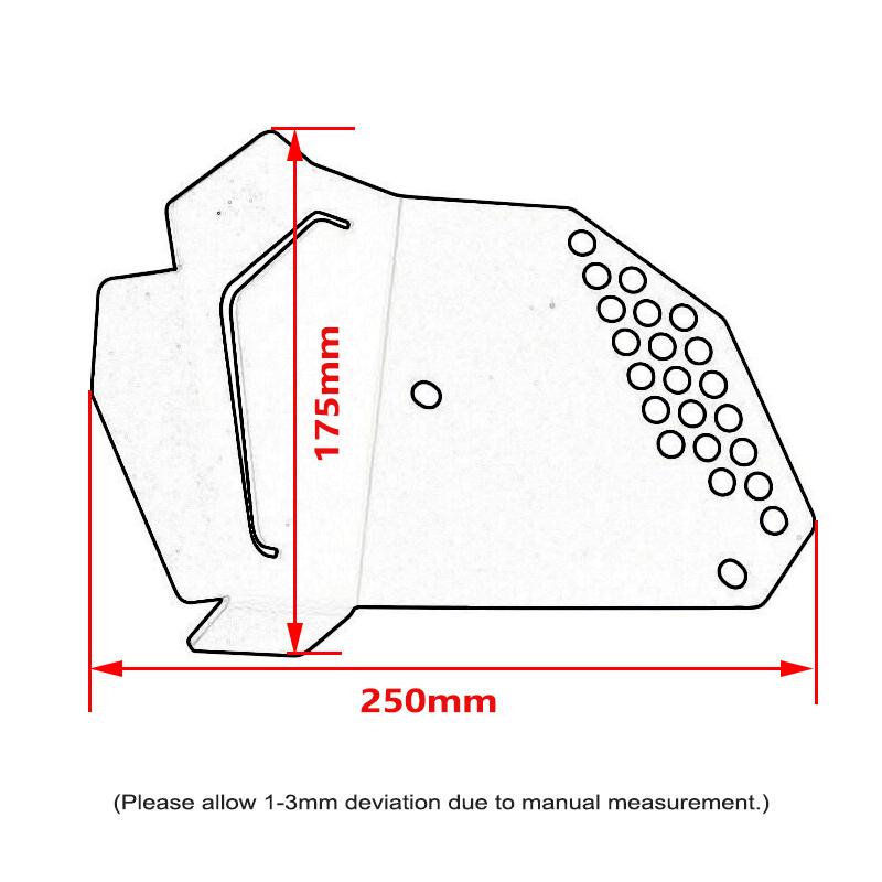 Motorcycle Middle Frame Engine Heat Shield Accessories Fit For Pan America 1250 1250S PAN AMERICA1250 2020 2021 2022