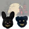 Eared Long Rabbit Bear Plush Mask Horror Headgear Prop Accessories Halloween