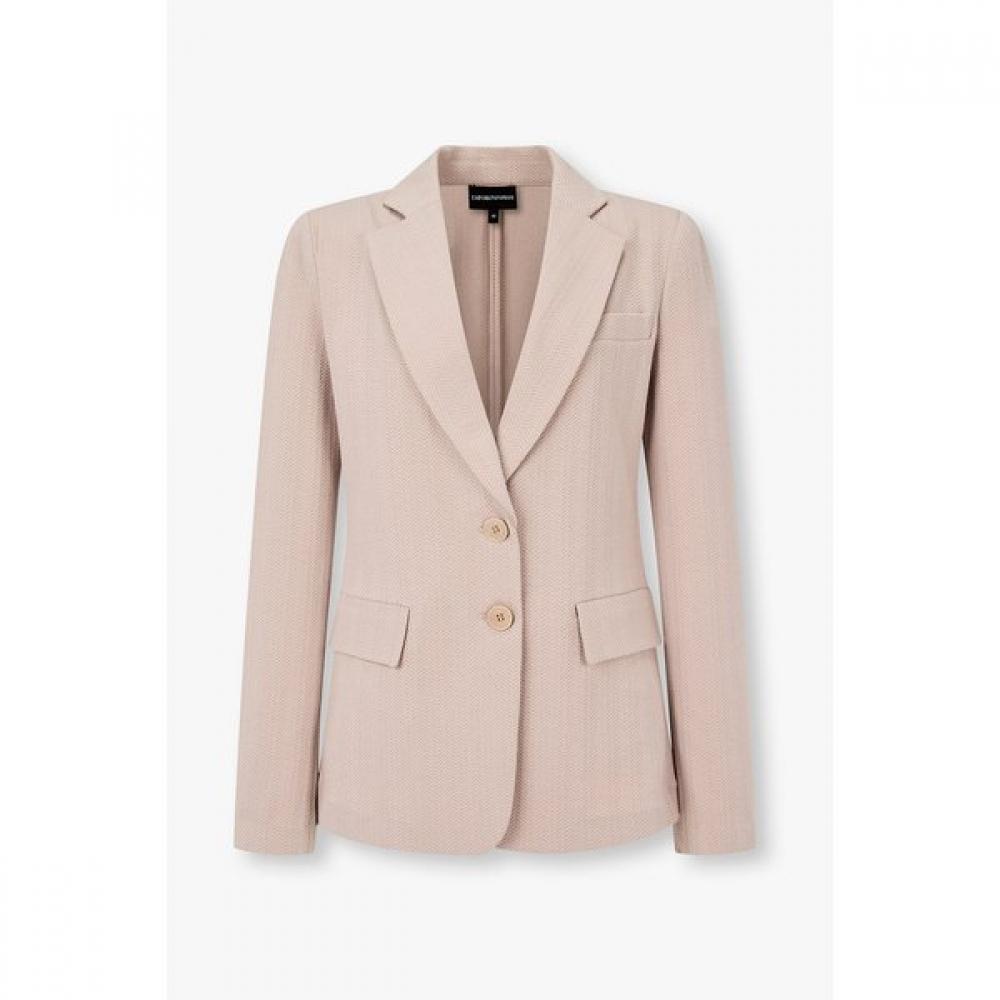 

Emporio Armani Women Chevron Stretch Single Jacket A526102503 42