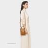 [Pre-Owned] Aren Allover Logo 24k Gold Plated Hardware Tag Napa Leather French Fry Mini Shoulder Crossbody Tote Bag - Fair #1MVIZGT