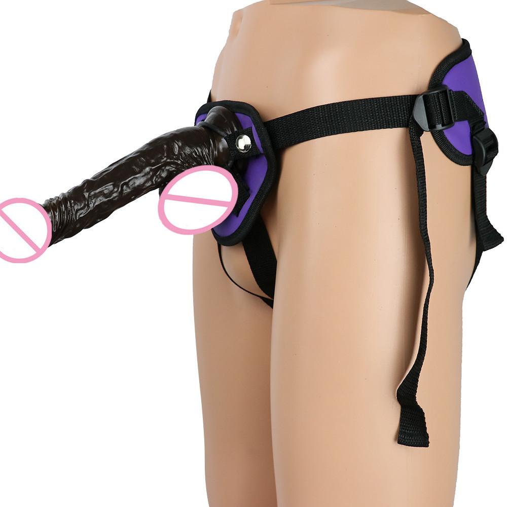 Female Pull-up Pants Fake Penis Sexual Products Female Manual Dildo Masturbator