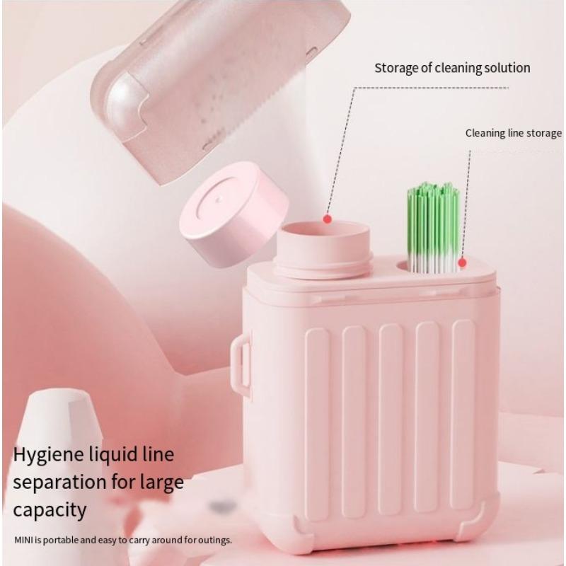 1PACK suitcase, ear hole cleaning, earphone cleaning, ear hole cleaning, anti-blocking, odor removal, ear washing artifact