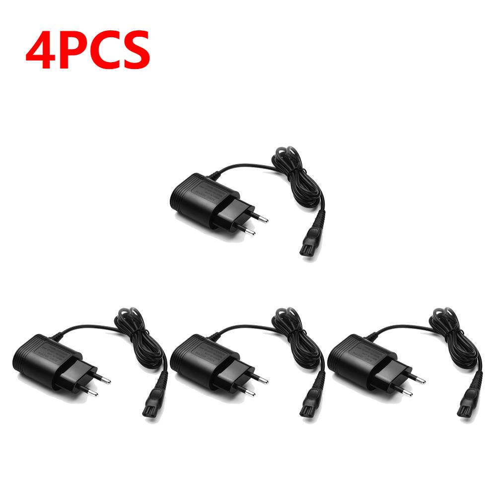 1-5PCS EU Plug Shaver Charger Replacement Electric Adapter Charger Wall Plug Compatible for Philips Shaver 6070/6075/6095