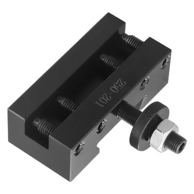 Robust BXA 1 Quick Change Turning & Facing Tool Post Holder for Lathe Easy and Efficient Operation Locked Together Design
